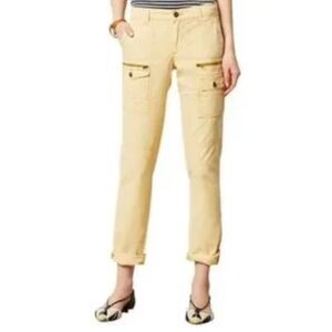 Anthropologie Hei Hei Westport Cargo Pant - Yellow